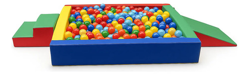 Alberca De Pelotas 150x20+ Cuña+ Escalera Envío Gratis