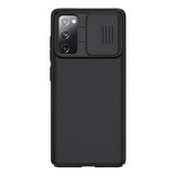 Capa Anti Impacto Nillkin Camshield Galaxy S20 Fe - Preto