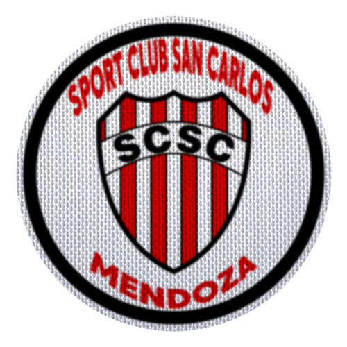 Parche Circular 7,5cm Sport Club San Carlos Mendoza