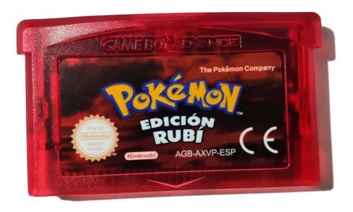 Pokemon Ruby Versión Re-pro Gba Gameboy Advance En Español