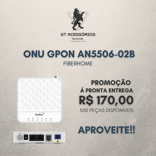 Onu Gpon An5506-02b Fiberhome 