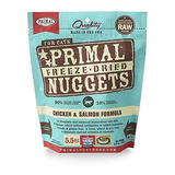 Primal Pet Foods Liofilizado Felina Pollo Y Salmón Fórmula 5