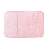 Tapete De Banheiro Antiderrapante Super Soft Rosa 60x40cm