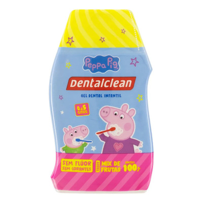 Gel Dental Infantil sem Flúor Mix de Frutas Peppa Pig Dentalclean Frasco 100g | MercadoLivre