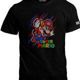 Camiseta 2xl - 3xl Super Mario Bros Videojuego Zxb