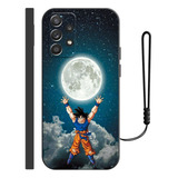 Funda Para Samsung Diseño De Dragon Ball Z Goku + Correas