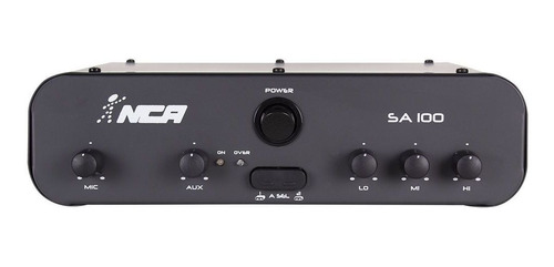 Receiver Amplificador Nca Ab100 Som Ambiente 100 Watts 