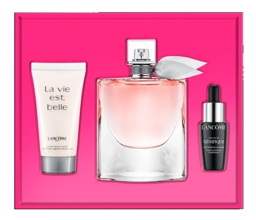 La Vie Est Belle Lancôme 75ml+body Lotion 50ml+gènifique 7ml