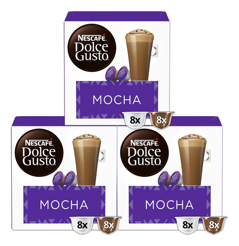 Cápsulas Café Nescafé® Dolce Gusto® Mocha X3 Caja