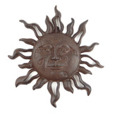 Adorno Decorativo De Pared Sun Face Rays - A Pedido_exkarg