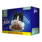 Alimento Húmedo Para Gato Purina Felix 12 Pack Atún 1.02kg