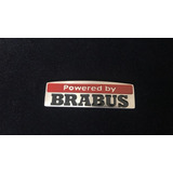 Emblema Powered By Brabus Mercedes Benz Classe A B C E S Slk