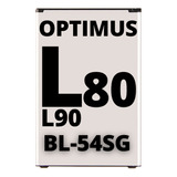 Bateria Repuesto LG Optimus L80 L90 Bello D400 D405 Bl-54sh