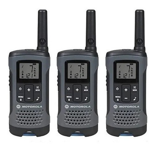 Kit 3 Radios Motorola 32km* 20 Mi Puerto Micro Usb T200tp 