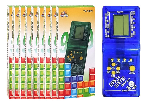 Kit 10 Mini Game 9999 Jogos Tetris Clássico Atacado Revenda