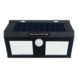 Foco Solar Exterior Led Con Sensor 8w Luz Fría