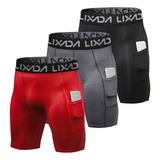 Pantalones Cortos Pocket Sports Active Lixada Para Hombre Co