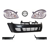 Paquete Chevy C2 04 - 08 Fascia Faros Guias Fascia Y Emblema