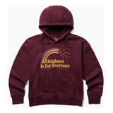 Saco Capota Vinotinto Mujer Wms Oife Hoody Jwf26967-86v