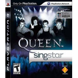 Jogo Singstar Queen Original E Lacrado Pra Playstation 3 Ps3