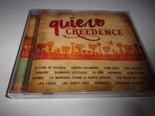 Cd Quiero Creedence Calamaro Bunbury  Los Lobos Enanitos 32f