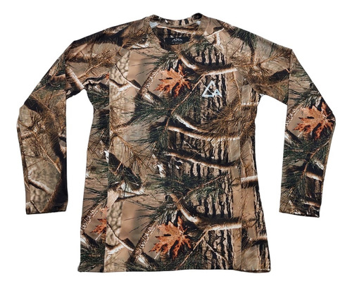 Remera Termica Primera Piel Campinox Camuflado Real 3d Lycra