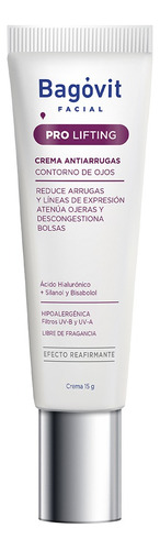 Bagovit Facial Pro Lifting Contorno De Ojos Antiedad Arrugas