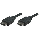 Cable Hdmi De 1 Hdmi Macho A 1 Hdmi Macho Manhattan 308441 Negro De 7.5m