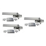 Kit 3 Manijas Inglesas Gsg Cd Acero Duranodik Ma-2308 Ventila Proyección Duranodik Derecha Duranodik Derecha