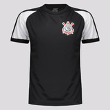 Camisa Corinthians Duo Juvenil Preta