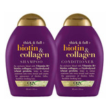 Shampoo Y Acondicionador De Biotin Y Collageno De Organix