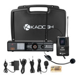 Microfone Headset K-501h Kadosh Uhf 90 Frequencias Pro Nfe