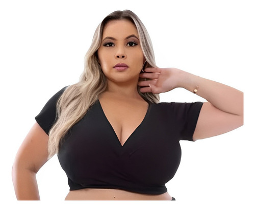 Cropped Plus Size Varias Formas De Usar Promoção