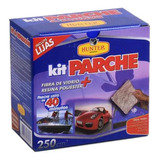 Kit Parche Fibra Vidrio Resina Pileta Náutica Auto 250 Cm3 F