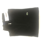 Sueter Cuello Alto Negro Lacoste