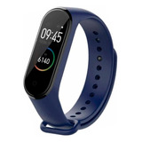 Smartwatch Nictom Nt03 Sumergible Azul Color De La Caja Negro
