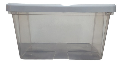 Caja Organizadora De Plástico Con Tapa 15 Litros