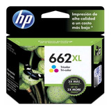 Cartucho De Tinta Hp 662 Xl -tricolor - Originais