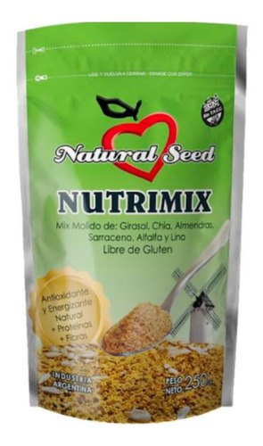 Nutrimix Natural Seed X 250 G Sin Tacc