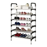 Organizador Zapatero Metálico 6 Niveles Shoe Rack