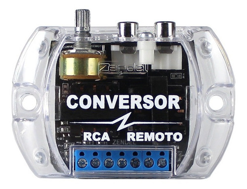 Conversor Rca Remoto Com Filtro Zendel