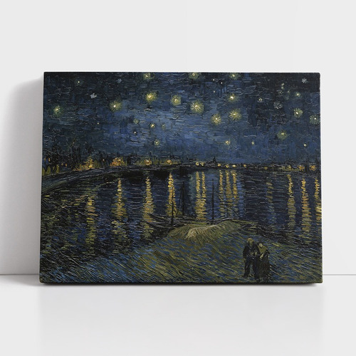 Noche Estrellada Sobre El Ródano - Van Gogh - 70 X 55 Cm