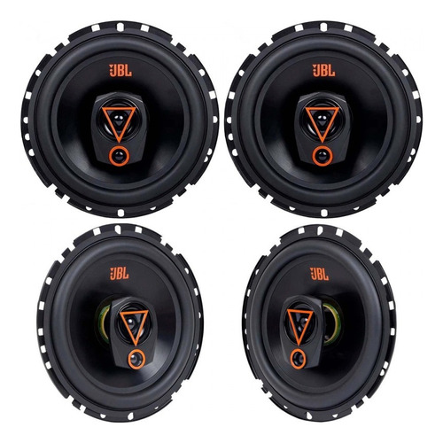 Kit 2 Pares Alto Falante 6 Polegadas 160w Rms Jbl 6trms80