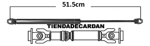 Kit X2 Amortiguadores Porton Baul Trasero Bmw X6 Foto 2