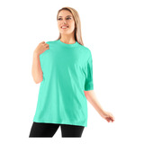 Playera Oversize Deportiva Dry Fit Mujer Camiseta Gym Ropa