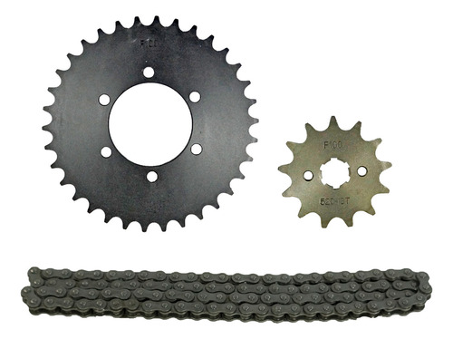 Kit De Sprocket Cadena Reforzada 520h-102l Sprocke