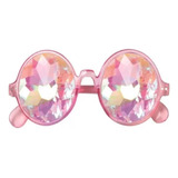 Lentes Caleidoscopio Rosa Cotillon Fiesta