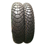 Llantas Trasero Para Moto Keymo Doble Propósito Wse106 Sin Cámara De 90/90-17 Y 120/80-17 224 Kg Y 300 Kg X 2 Unidades