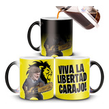 Taza Mágica Milei Viva La Libertad Avanza Dólar Presidente