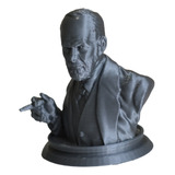 Busto Sigmund Freud - Psicoanalisis - De Escritorio - Imp 3d
